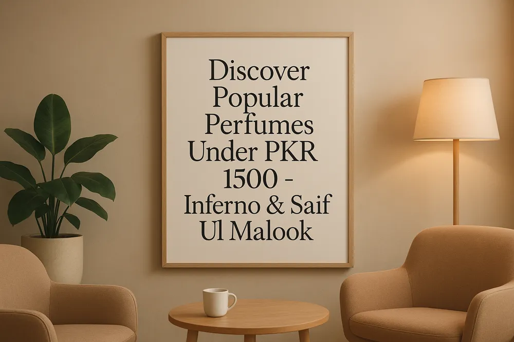 Discover Popular Perfumes Under PKR 1500 - Inferno &amp; Saif Ul Malook