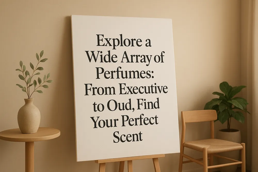 Explore a Wide Array of Perfumes: From Executive to Oud, Find Your Perfect Scent