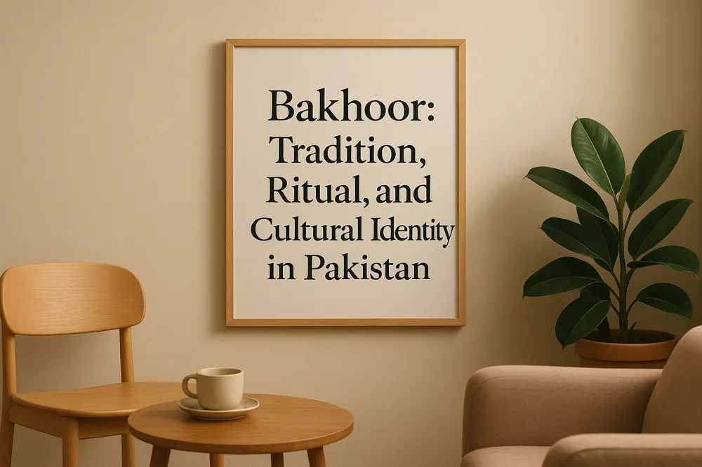 Bakhoor: Tradition, Ritual, and Cultural Identity in Pakistan