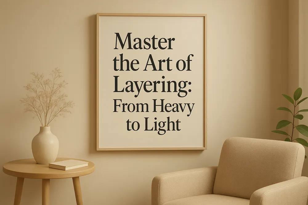 Master the Art of Layering: From Heavy to Light