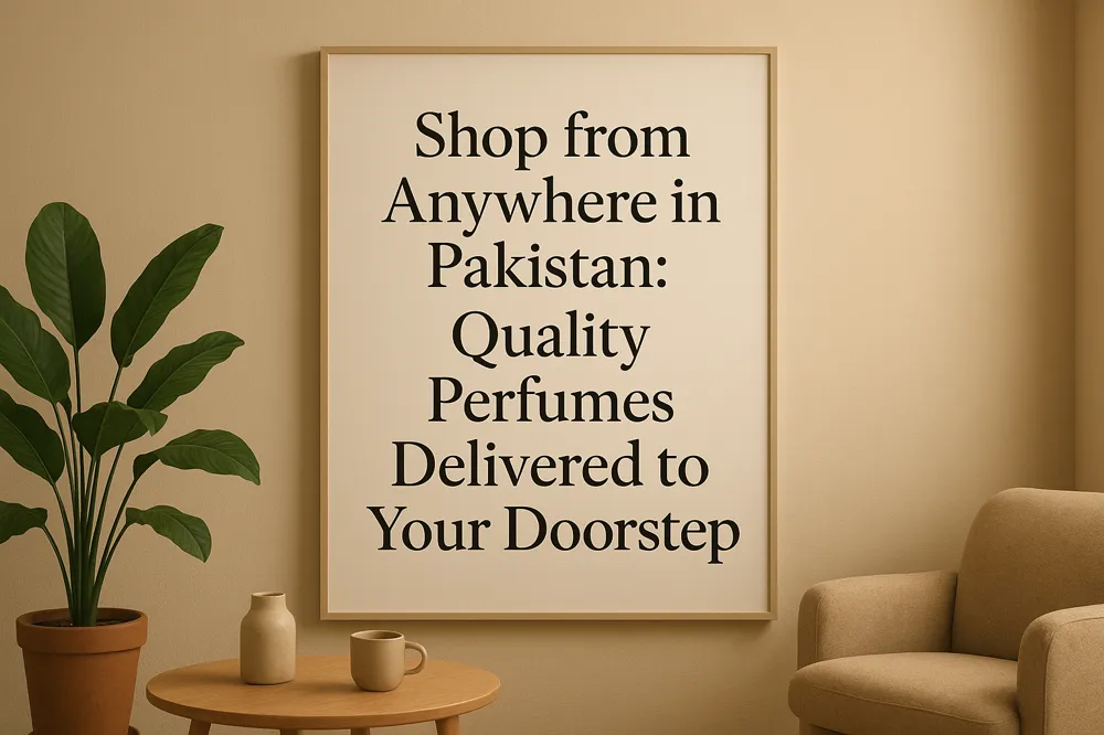 Shop from Anywhere in Pakistan: Quality Perfumes Delivered to Your Doorstep