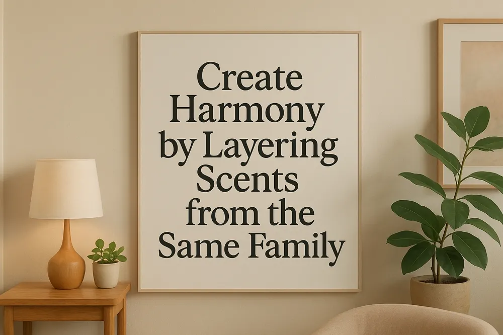 Create Harmony by Layering Scents from the Same Family