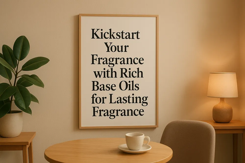 Kickstart Your Fragrance with Rich Base Oils for Lasting Fragrance