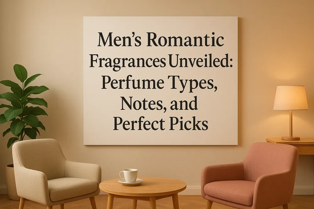 Men’s Romantic Fragrances Unveiled: Perfume Types, Notes, and Perfect Picks