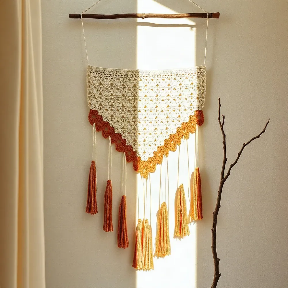 Finding just the right spot and hanging height transforms a handcrafted piece into an intentional focal point that invites admiration up close.