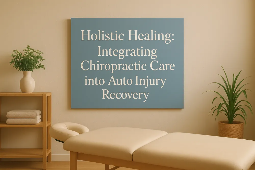 Holistic Healing: Integrating Chiropractic Care into Auto Injury Recovery