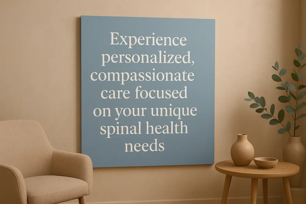 Experience personalized, compassionate care focused on your unique spinal health needs