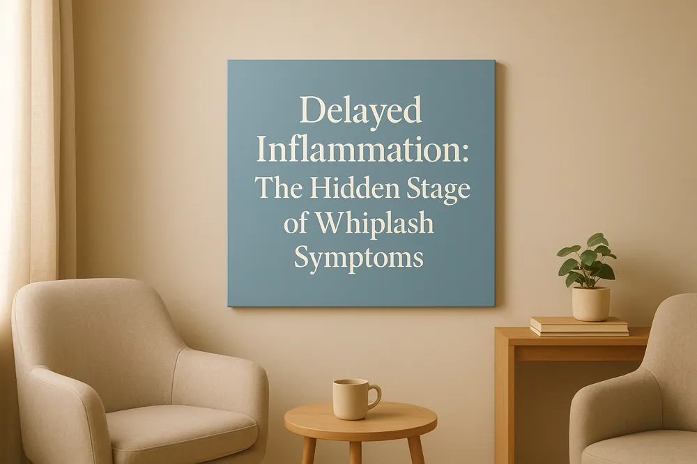 Delayed Inflammation: The Hidden Stage of Whiplash Symptoms