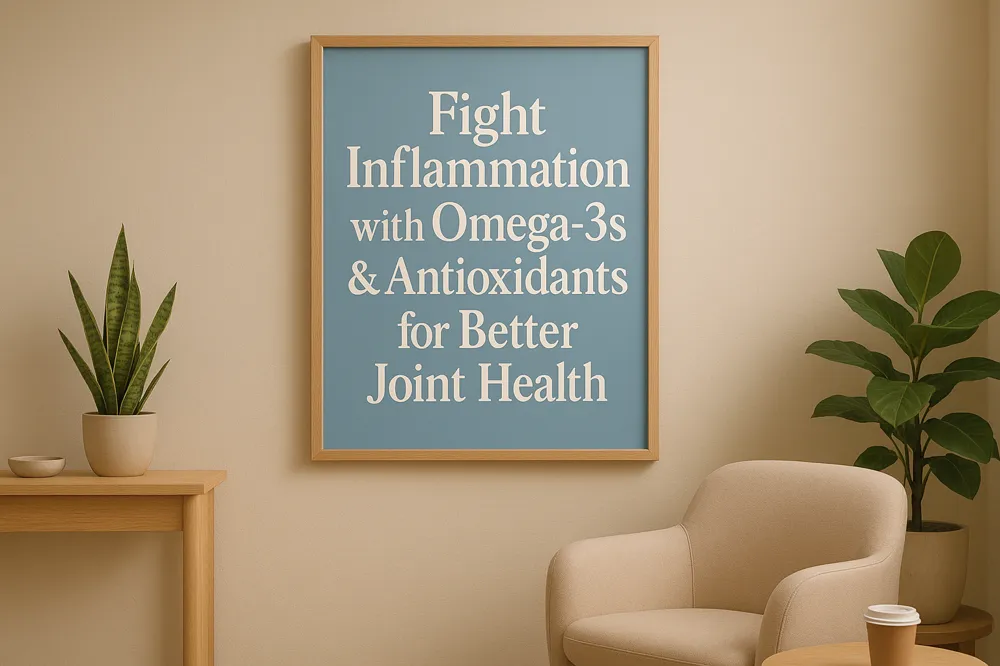 Fight Inflammation with Omega-3s & Antioxidants for Better Joint Health