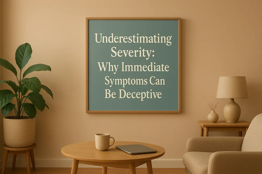 Underestimating Severity: Why Immediate Symptoms Can Be Deceptive