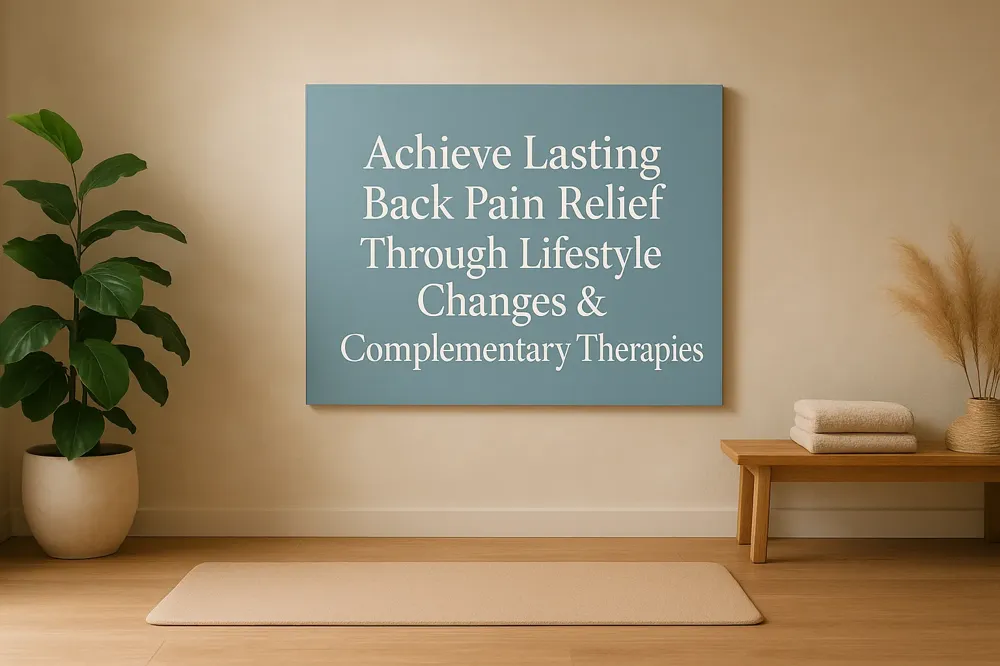 Achieve Lasting Back Pain Relief Through Lifestyle Changes & Complementary Therapies