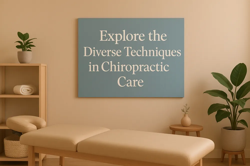 Explore the Diverse Techniques in Chiropractic Care