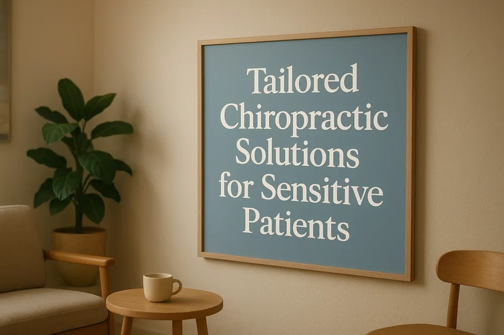 Tailored Chiropractic Solutions for Sensitive Patients