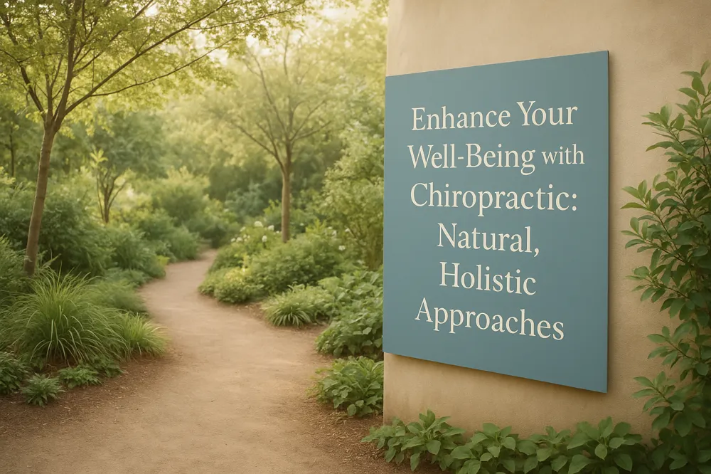 Enhance Your Well-Being with Chiropractic: Natural, Holistic Approaches