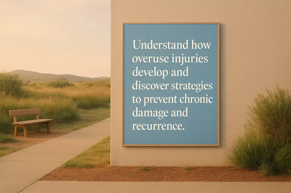 Understand how overuse injuries develop and discover strategies to prevent chronic damage and recurrence.