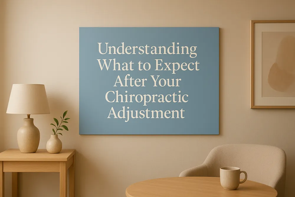 Understanding What to Expect After Your Chiropractic Adjustment