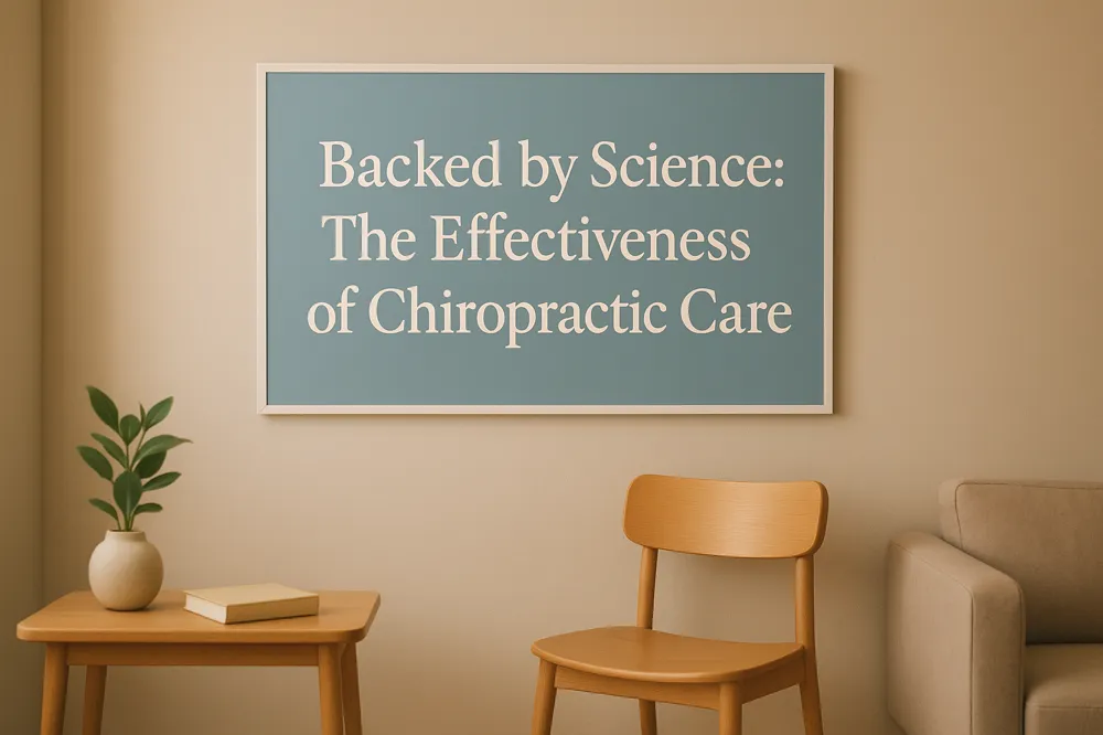 Backed by Science: The Effectiveness of Chiropractic Care