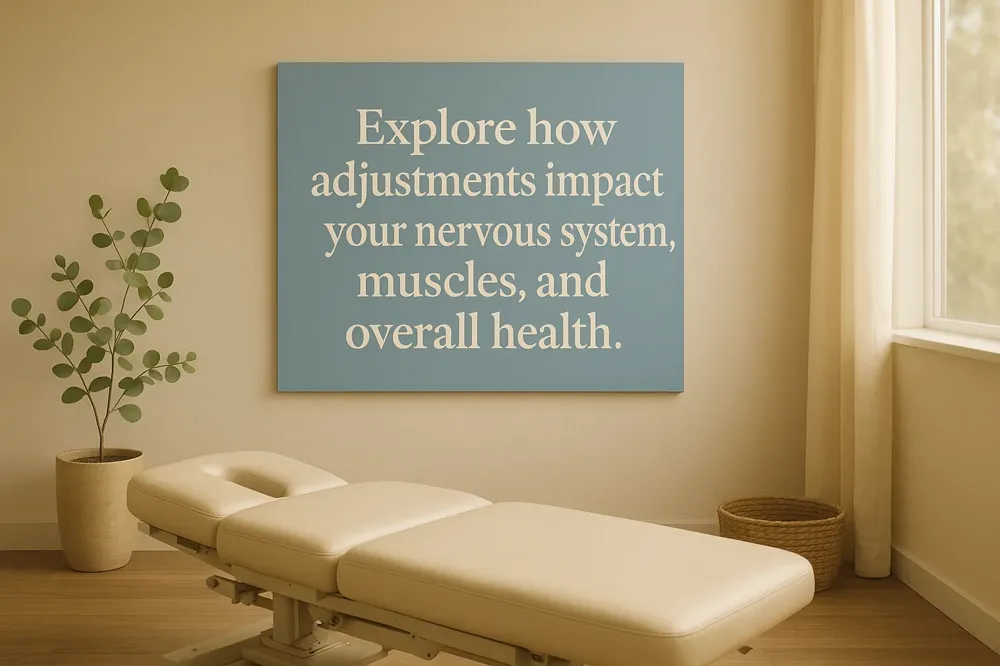 Explore how adjustments impact your nervous system, muscles, and overall health.