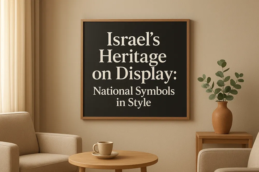 Israel's Heritage on Display: National Symbols in Style