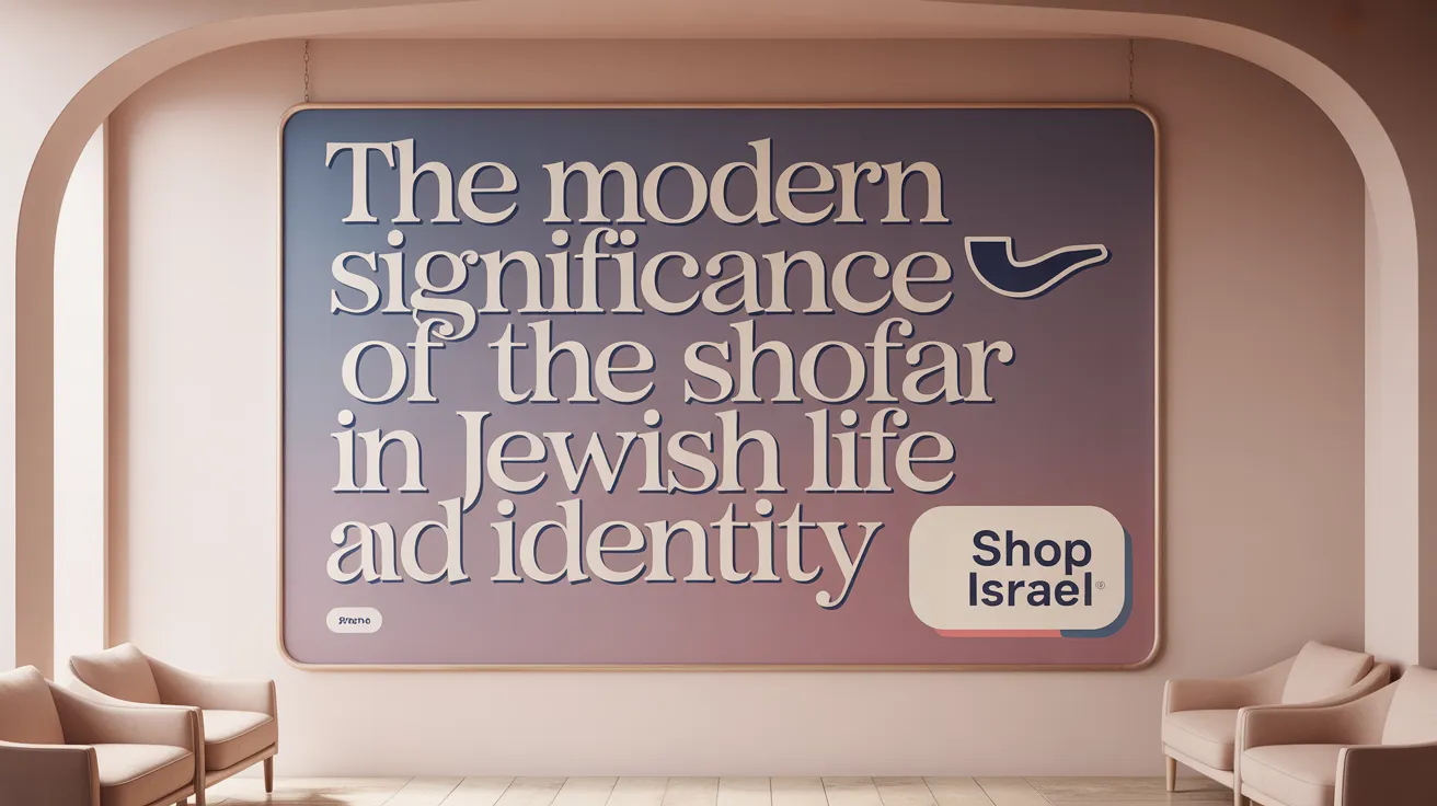 The Modern Significance of the Shofar in Jewish Life and Identity