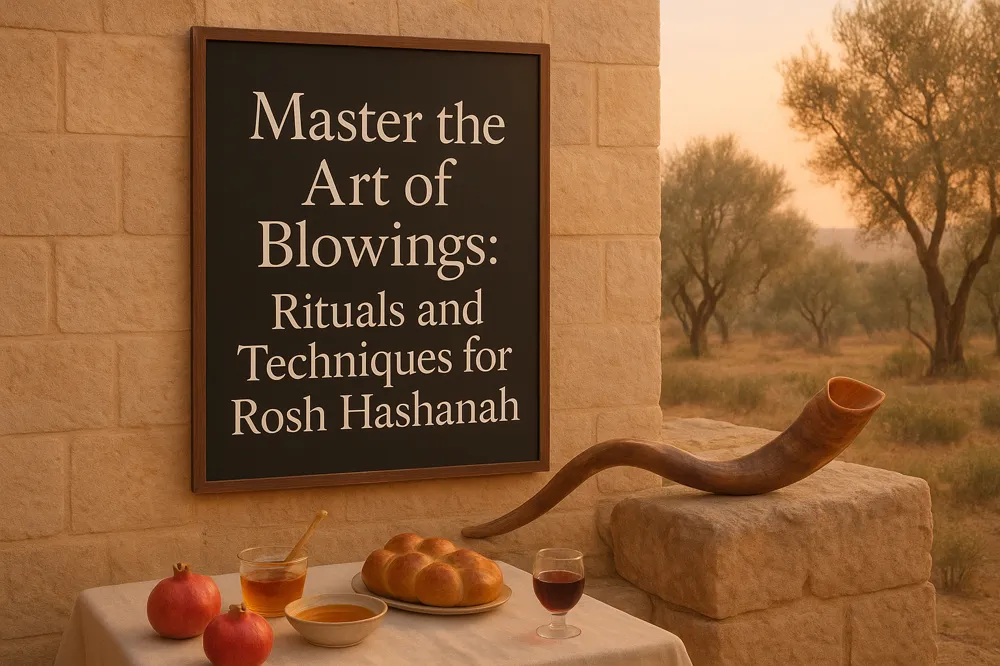 Master the Art of Blowings: Rituals and Techniques for Rosh Hashanah