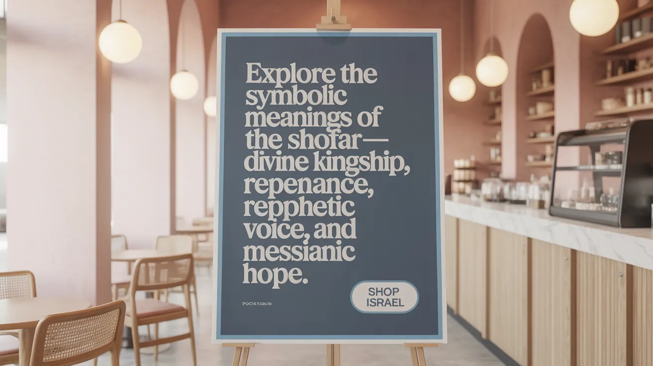 Explore the symbolic meanings of the shofar—divine kingship, repentance, prophetic voice, and messianic hope.