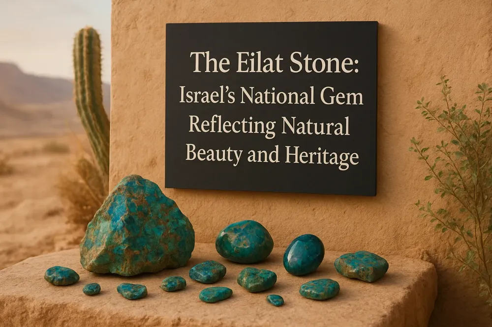 The Eilat Stone: Israel’s National Gem Reflecting Natural Beauty and Heritage