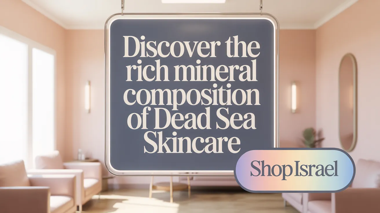 Discover the Rich Mineral Composition of Dead Sea Skincare