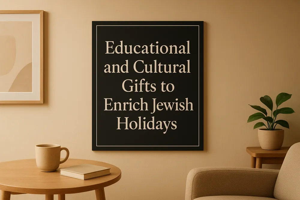 Educational and Cultural Gifts to Enrich Jewish Holidays