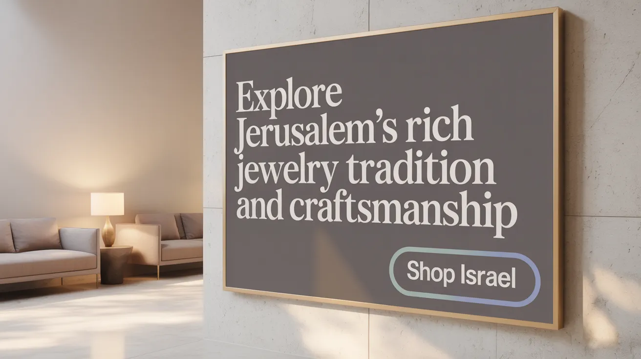 Explore Jerusalem's Rich Jewelry Tradition and Craftsmanship