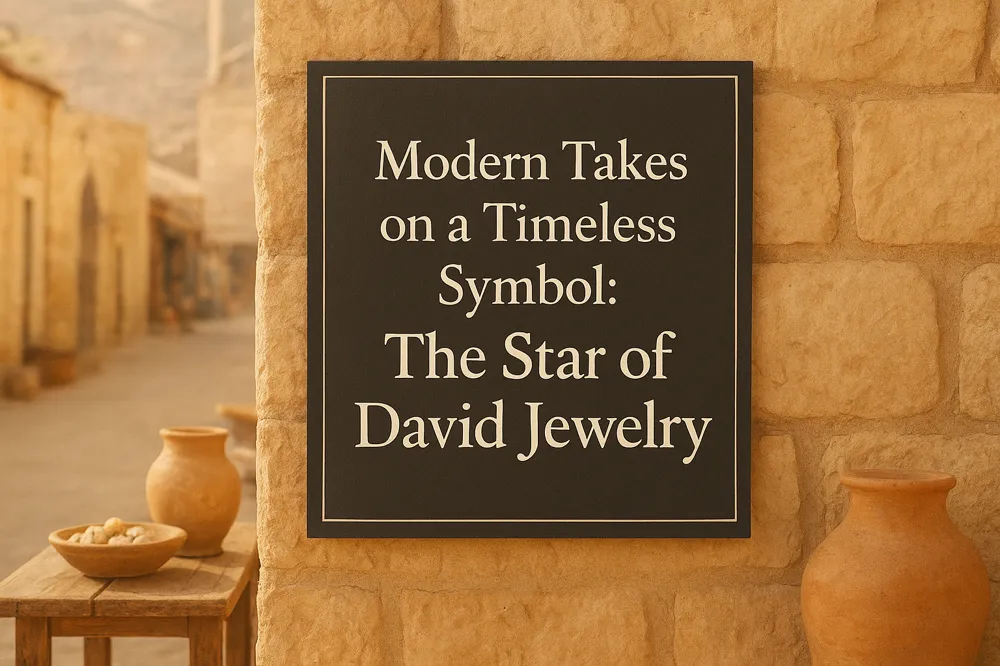 Modern Takes on a Timeless Symbol: The Star of David Jewelry