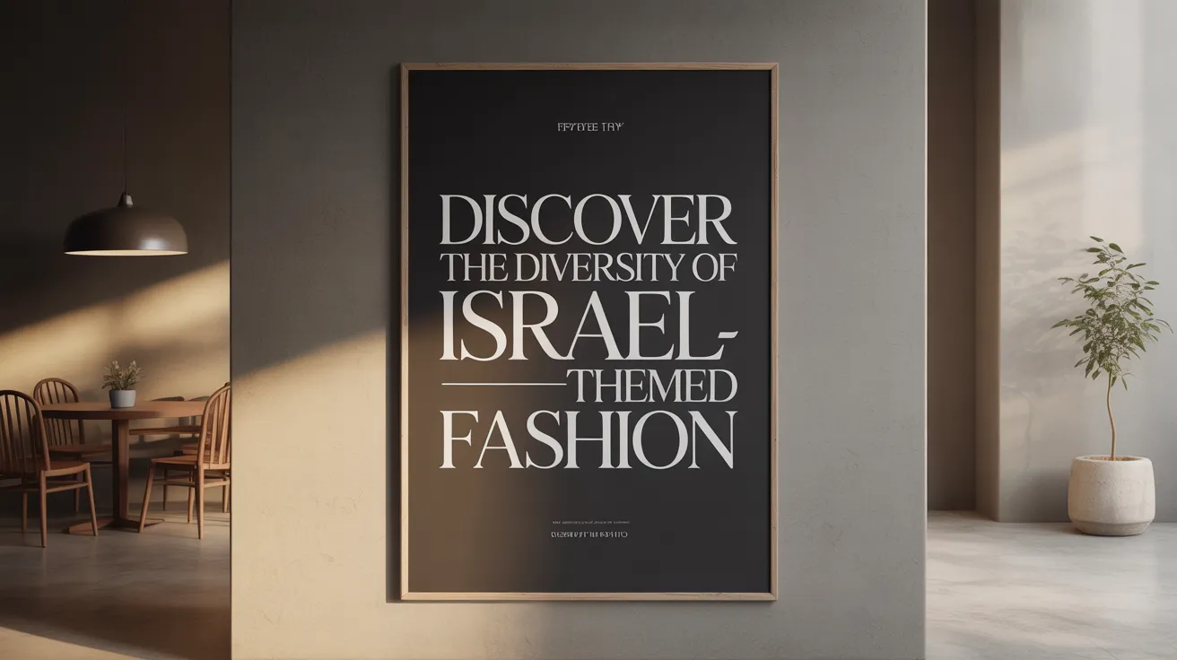 Discover the Diversity of Israel-Themed Fashion