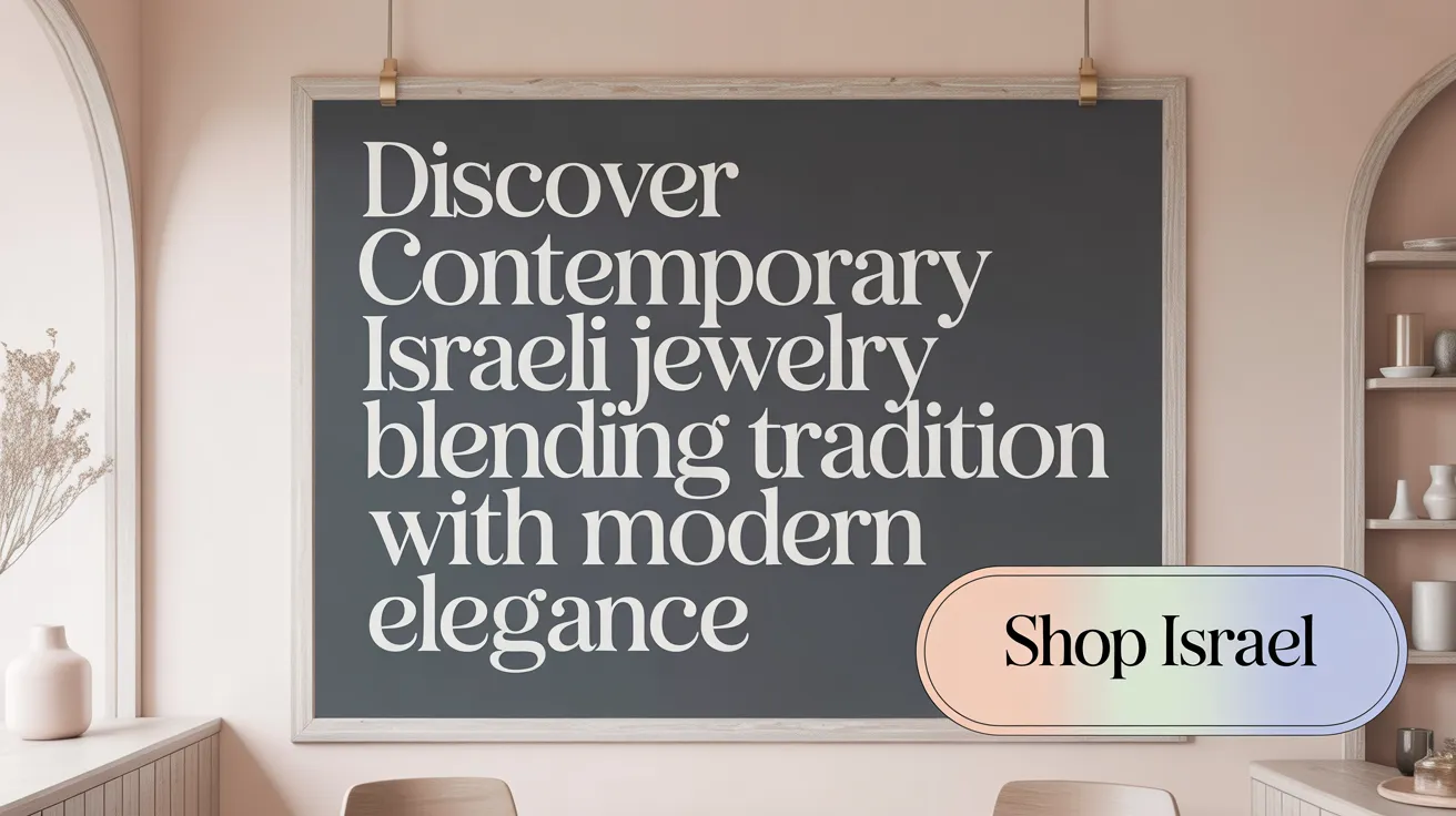 Discover contemporary Israeli jewelry blending tradition with modern elegance