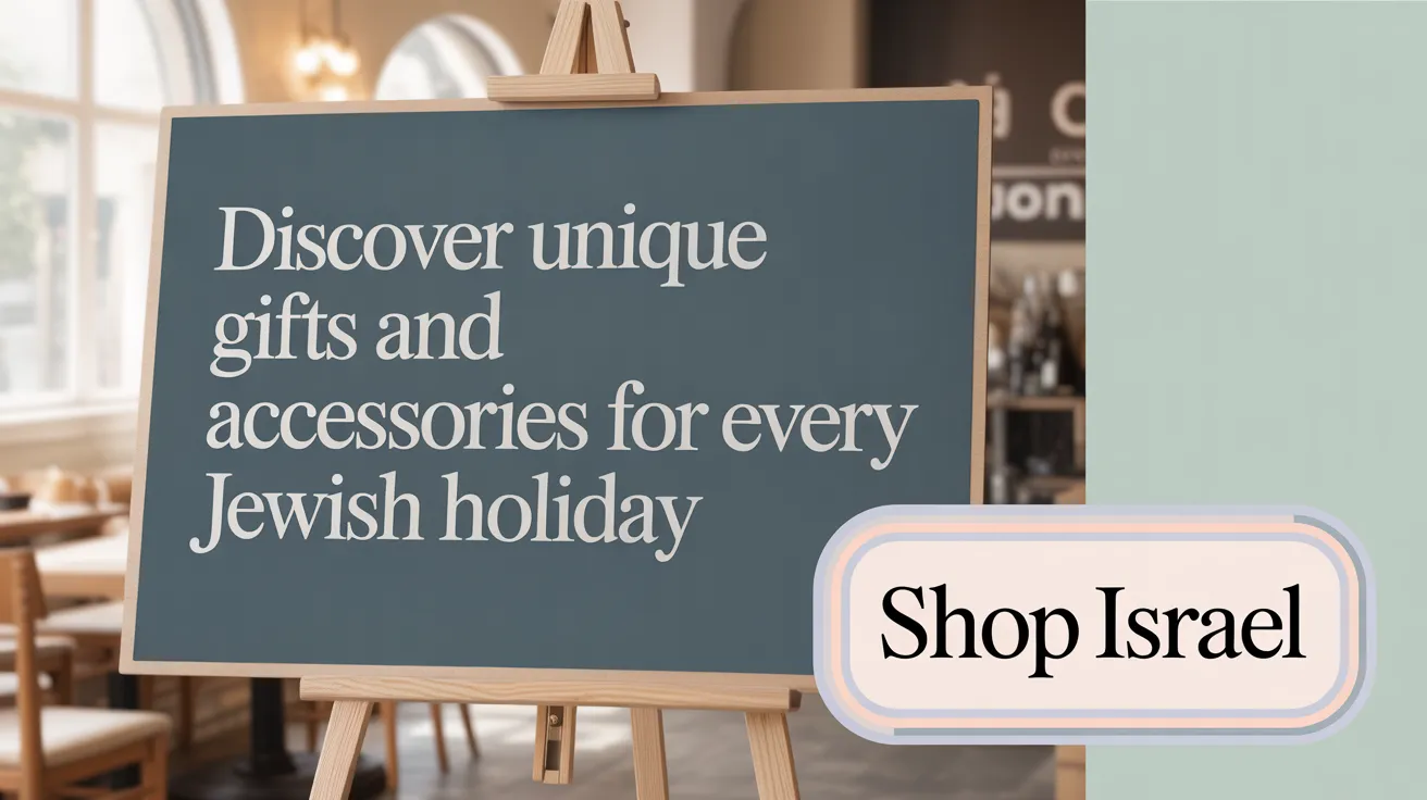 Discover Unique Gifts and Accessories for Every Jewish Holiday