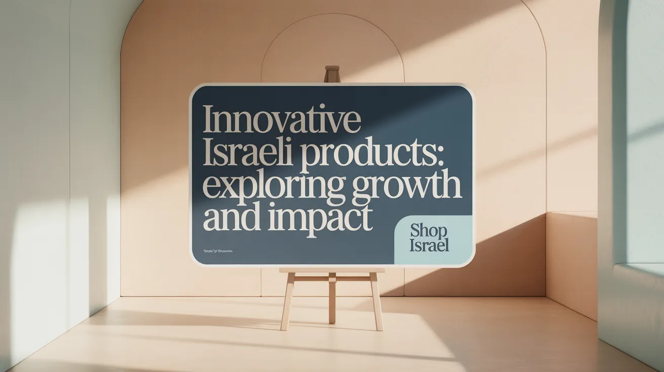 Innovative Israeli Products: Exploring Growth and Impact
