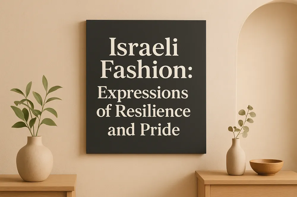 Israeli Fashion: Expressions of Resilience and Pride