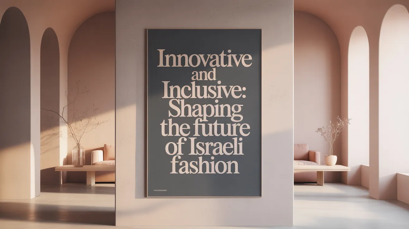 Innovative and Inclusive: Shaping the Future of Israeli Fashion