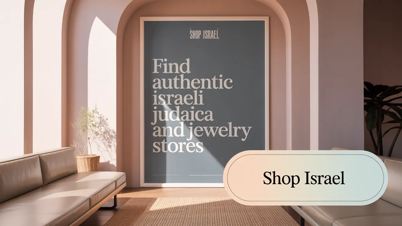 Find Authentic Israeli Judaica and Jewelry Stores