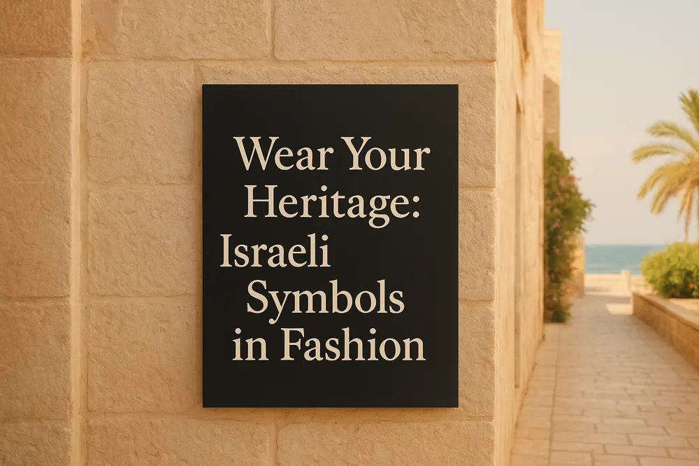 Wear Your Heritage: Israeli Symbols in Fashion
