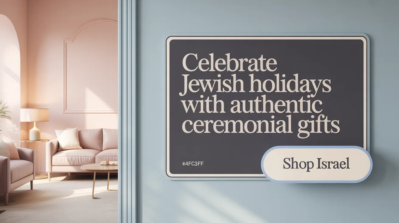 Celebrate Jewish Holidays with Authentic Ceremonial Gifts