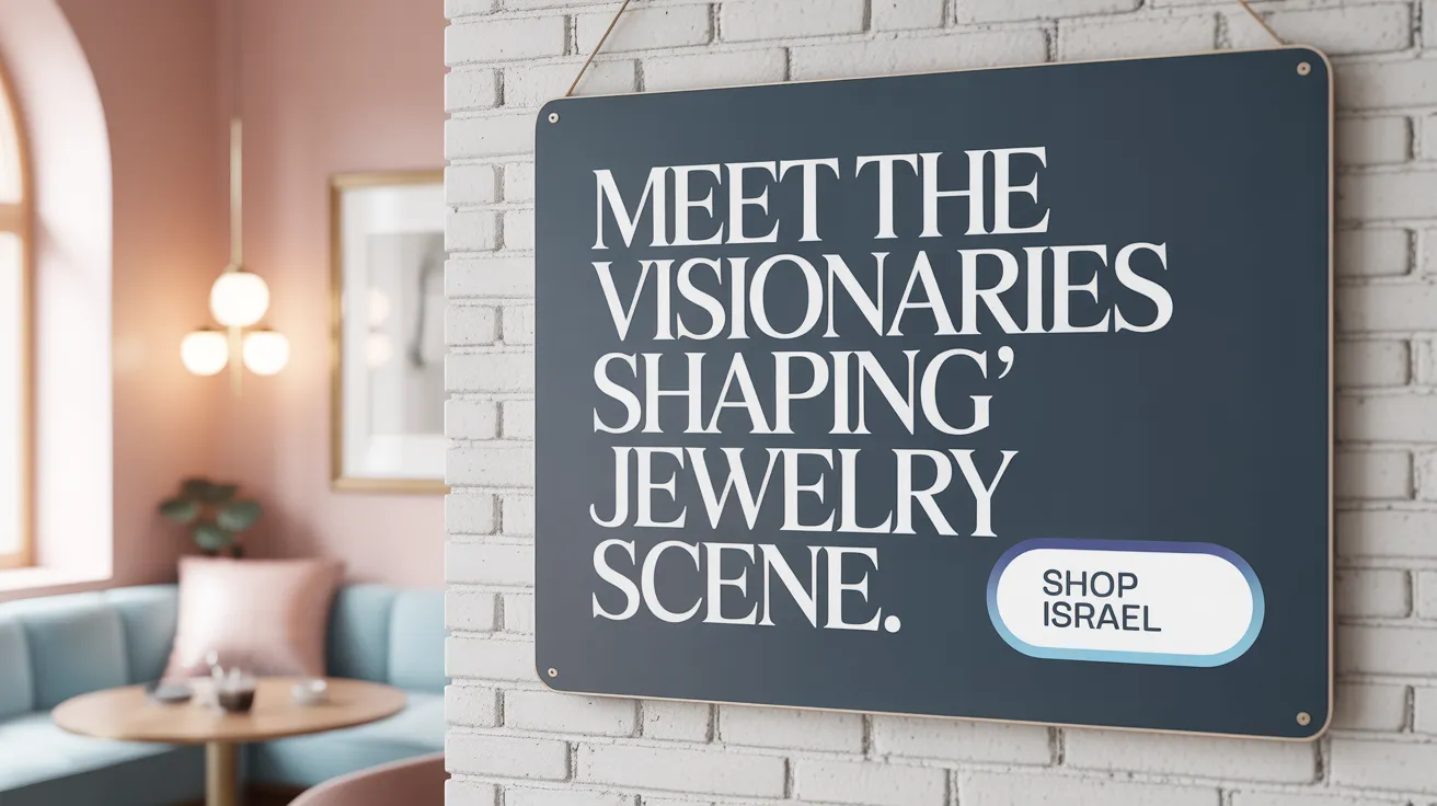 Meet the Visionaries Shaping Israel's Jewelry Scene