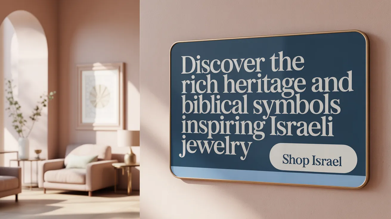 Discover the Rich Heritage and Biblical Symbols Inspiring Israeli Jewelry