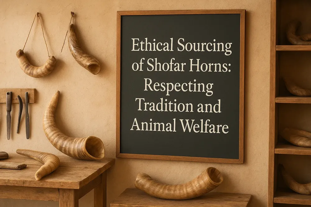 Ethical Sourcing of Shofar Horns: Respecting Tradition and Animal Welfare