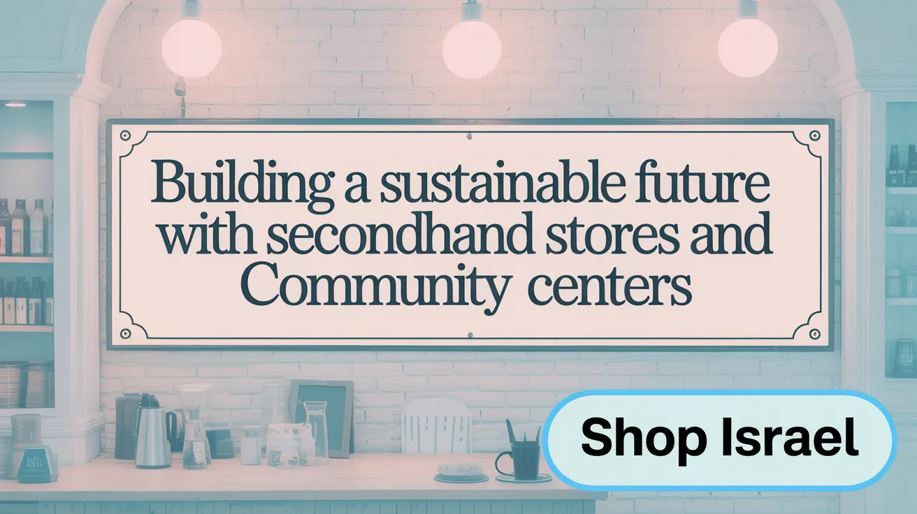 Building a Sustainable Future with Secondhand Stores and Community Centers