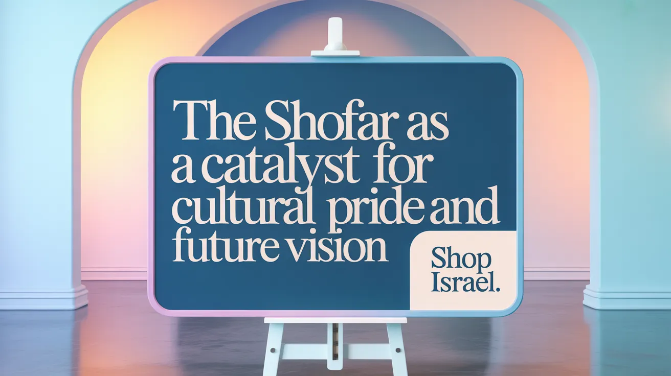 The Shofar as a Catalyst for Cultural Pride and Future Vision