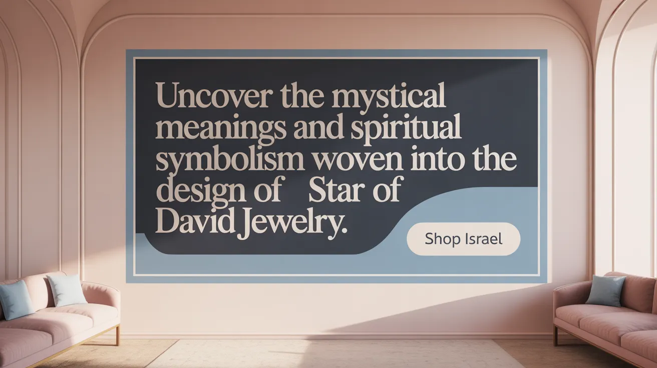 Uncover the mystical meanings and spiritual symbolism woven into the design of Star of David jewelry.