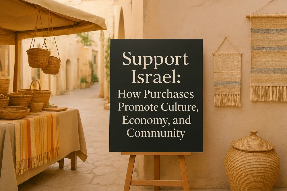 Support Israel: How Purchases Promote Culture, Economy, and Community