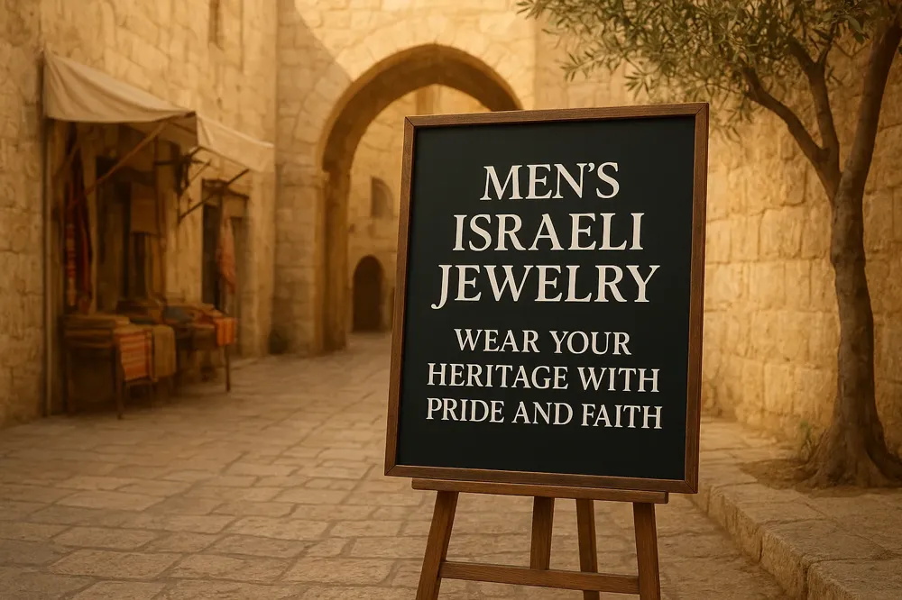Men’s Israeli Jewelry: Wear Your Heritage with Pride and Faith