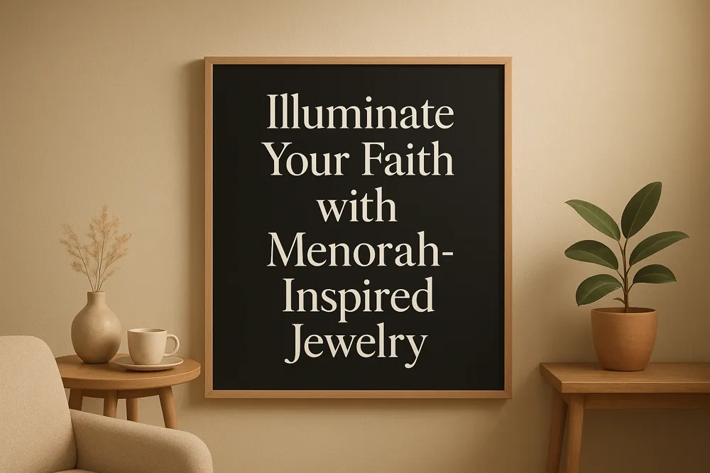 Illuminate Your Faith with Menorah-Inspired Jewelry