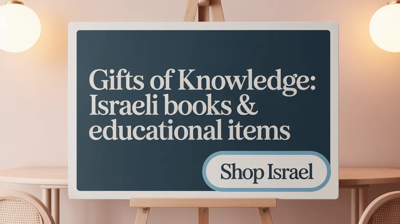 Gifts of Knowledge: Israeli Books &amp; Educational Items